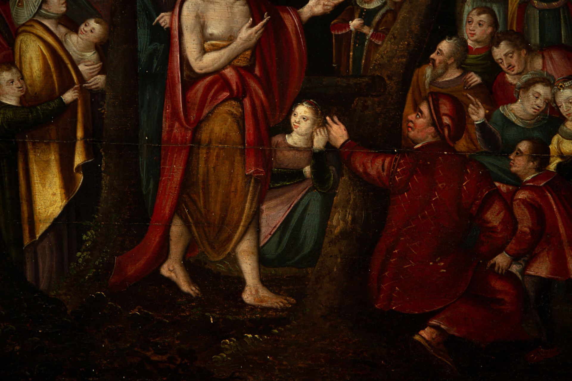 "Christ Blessing the Children", Italo-Flemish school of the 16th century - Bild 6 aus 11