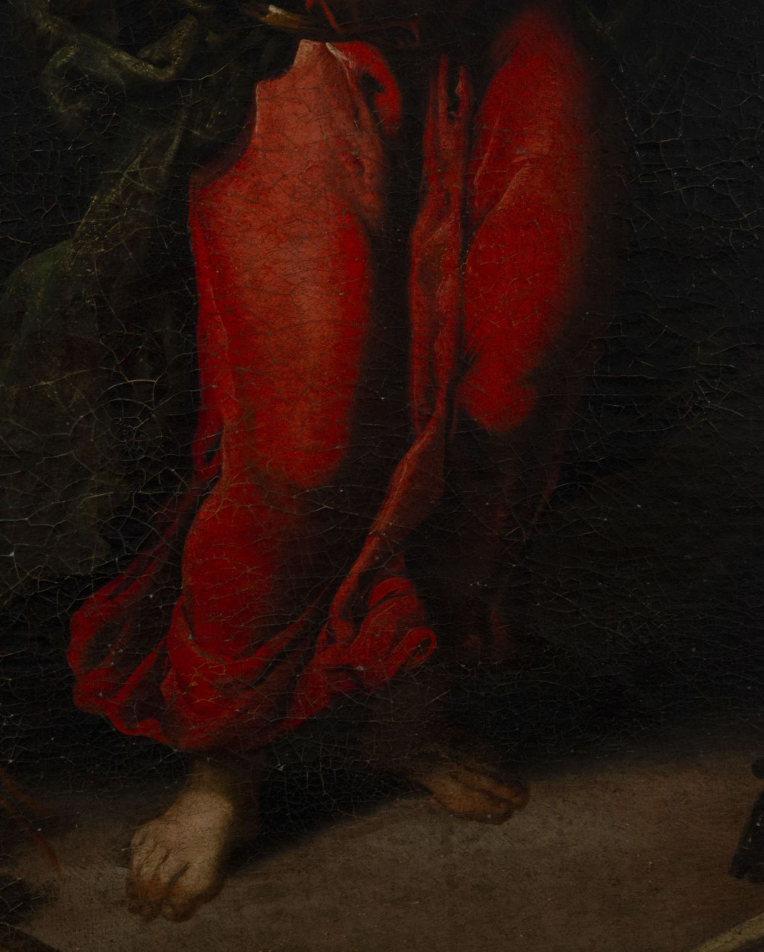 Child Jesus of the Passion, Flemish school of the circle of Justus Sustermans (Antwerp, September 28 - Bild 7 aus 11