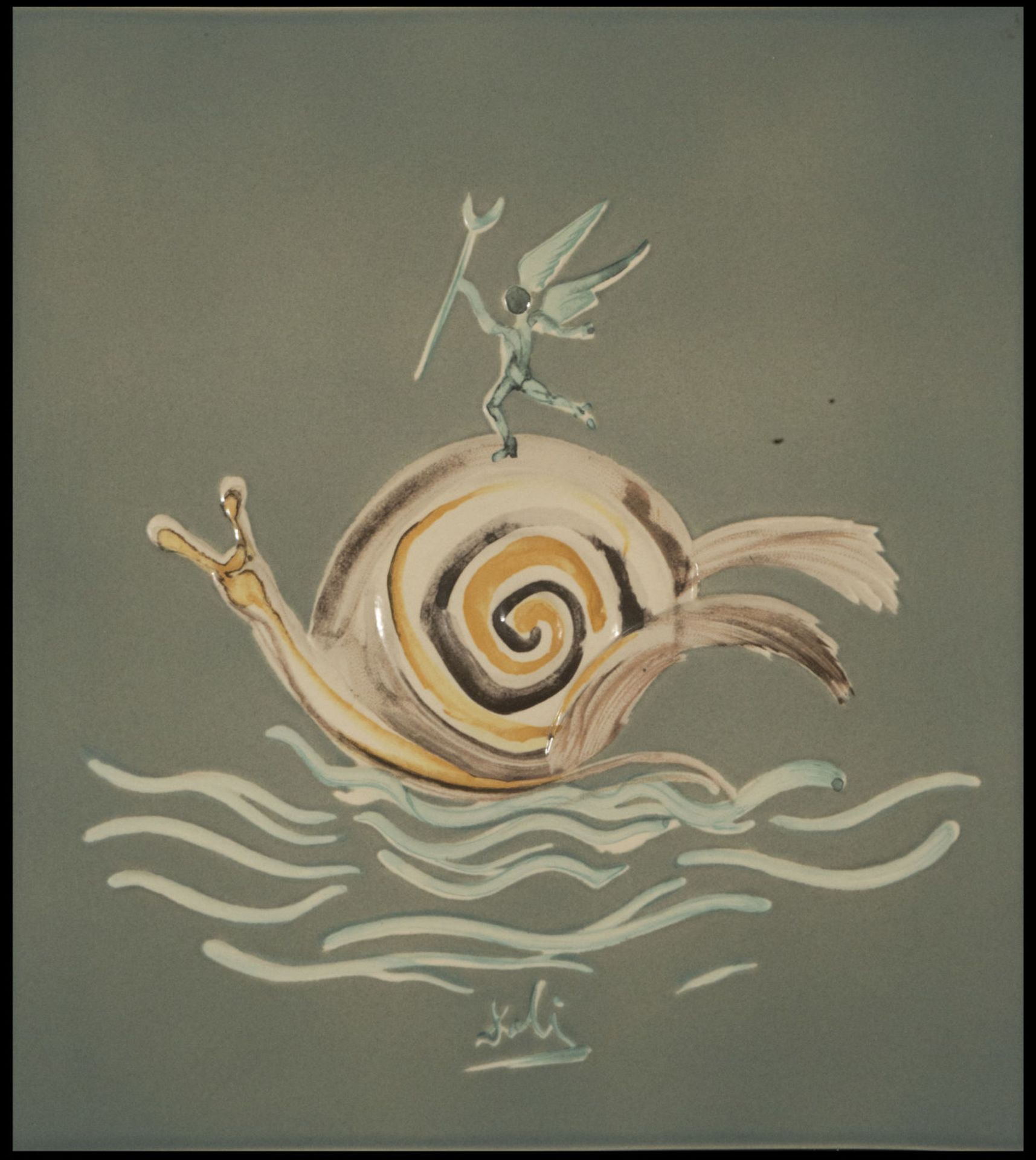 Ceramics, Salvador Dalí (1904-1989), series 1275/2000
