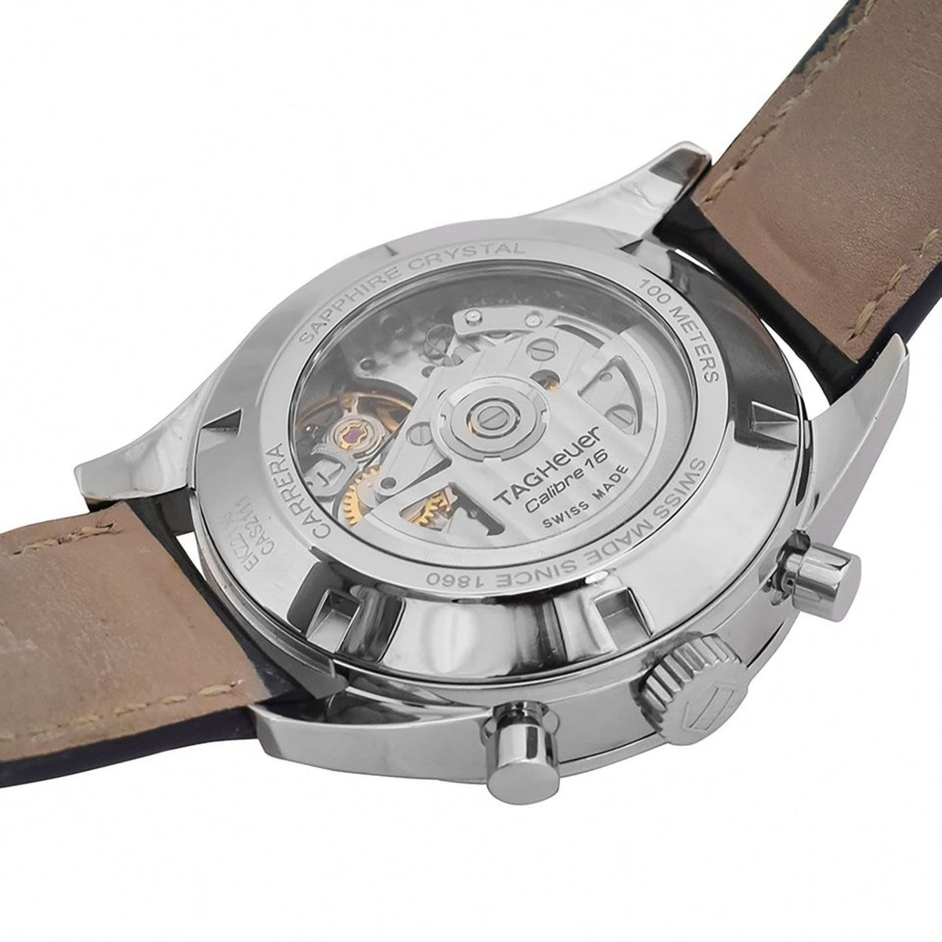 Tag Heuer Carrera Heritage Caliber 16 wristwatch - Bild 3 aus 6
