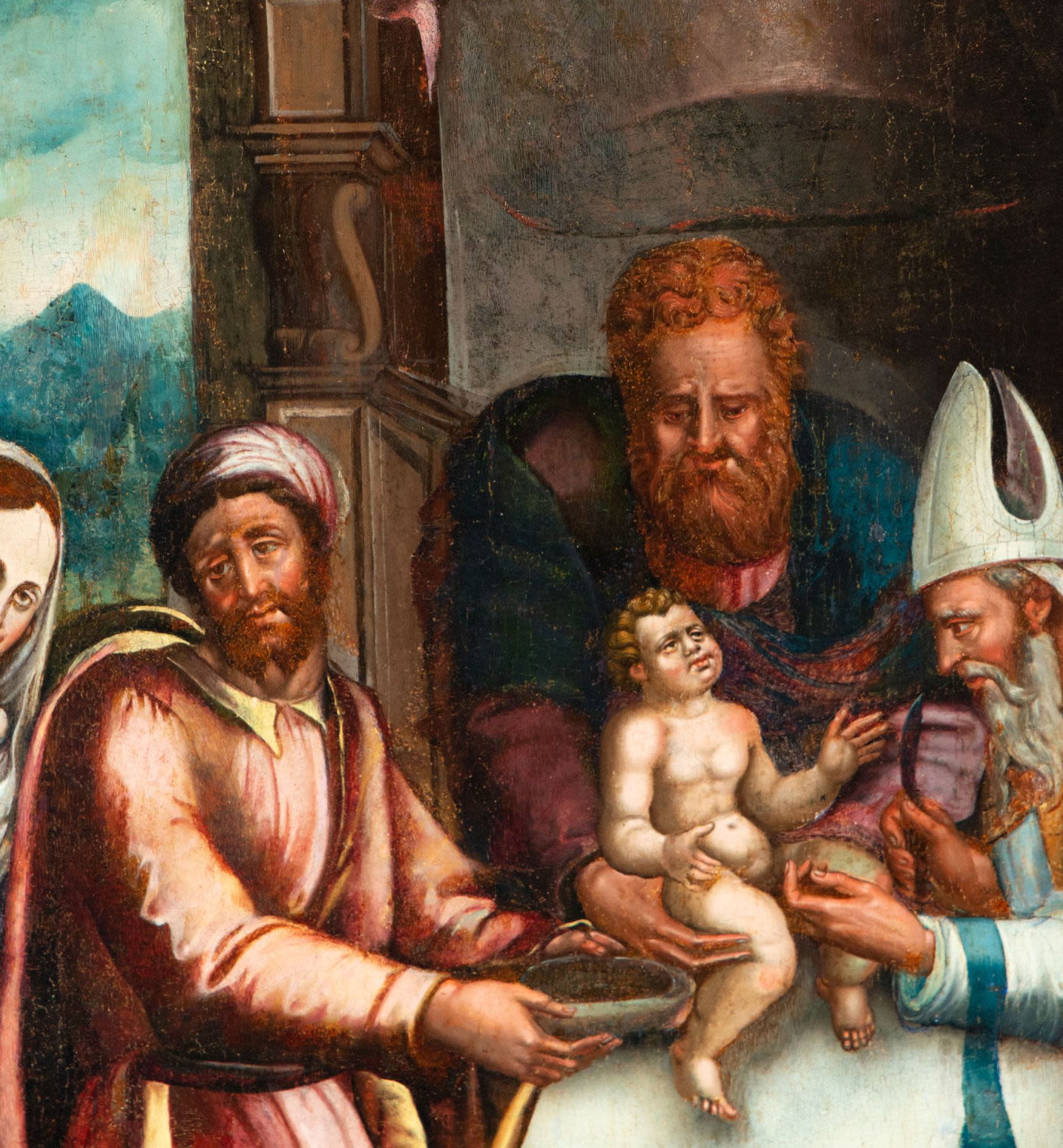 The Circumcision of Christ, 16th century Italian mannerist school - Bild 5 aus 6