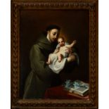 Antonio Balestra, Saint Anthony of Padua with Baby Jesus in his arms, 17th century