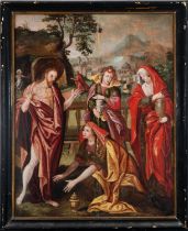 Risen Christ, Italo-Flemish school of the 16th century