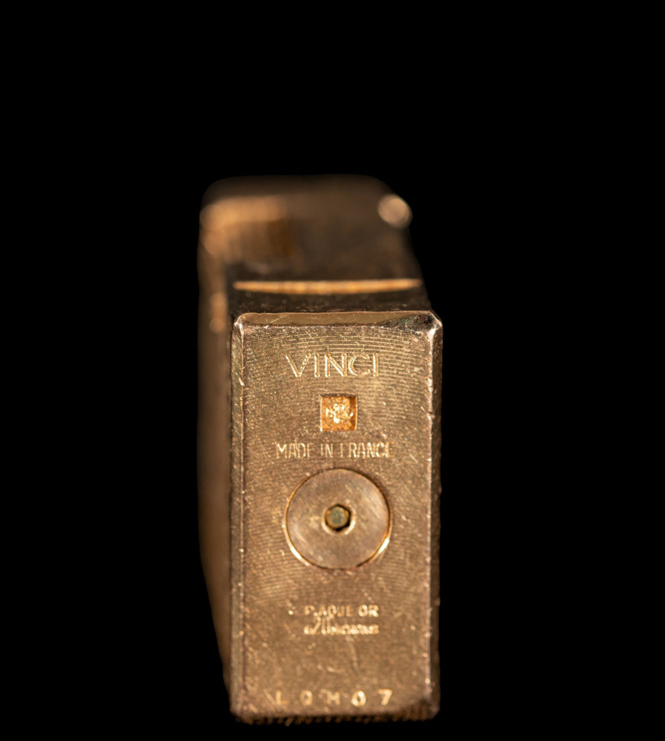 Vinci lighter in gold plated 20 microns, 1960s - Image 3 of 3