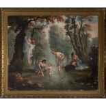 The Bath of Venus, 19th century Dutch school, oil on canvas