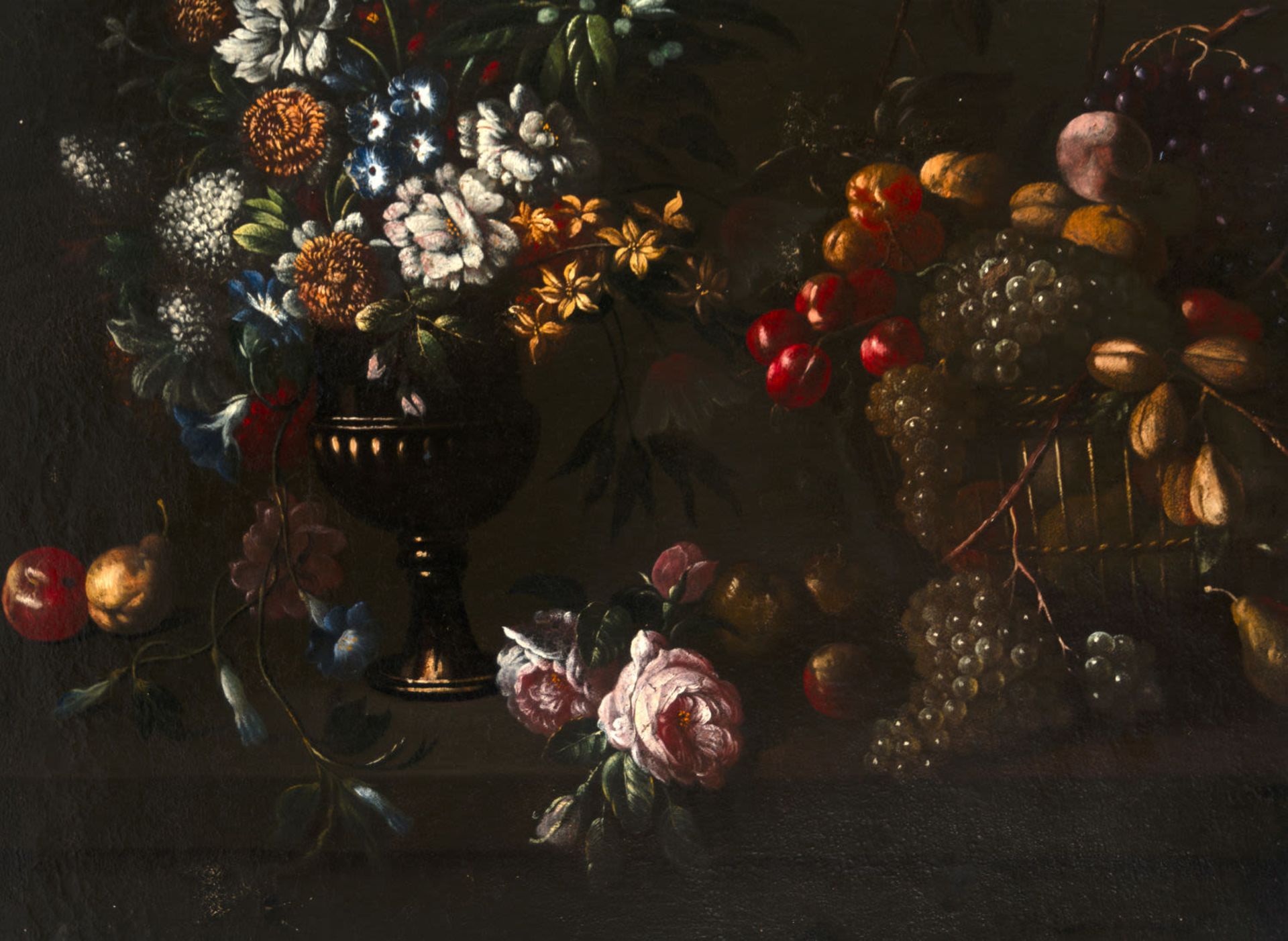 Fine and Large French Baroque Still Life from the 18th century - Image 5 of 6