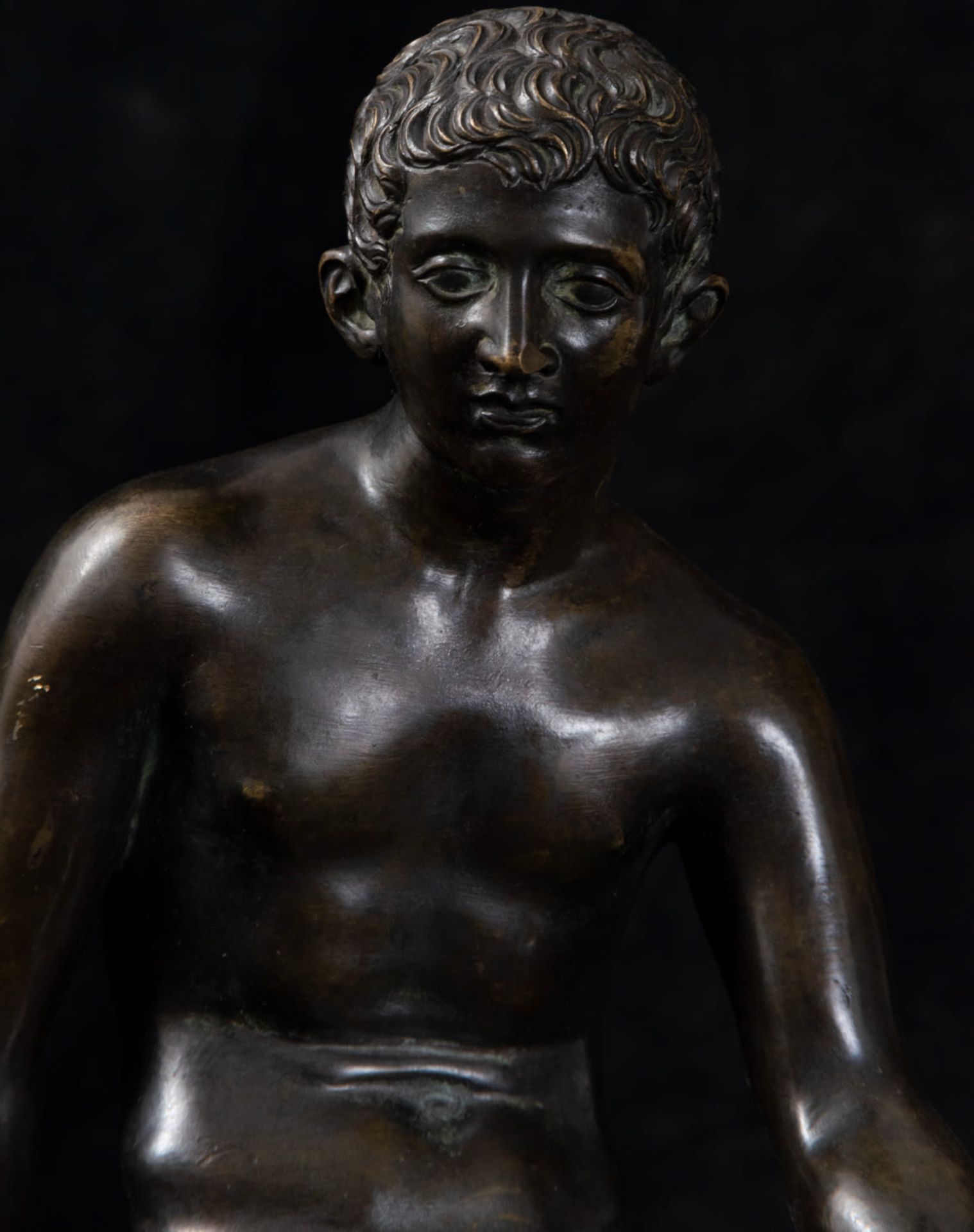 Bronze sculpture of Greek deity, 19th - 20th century - Bild 2 aus 4