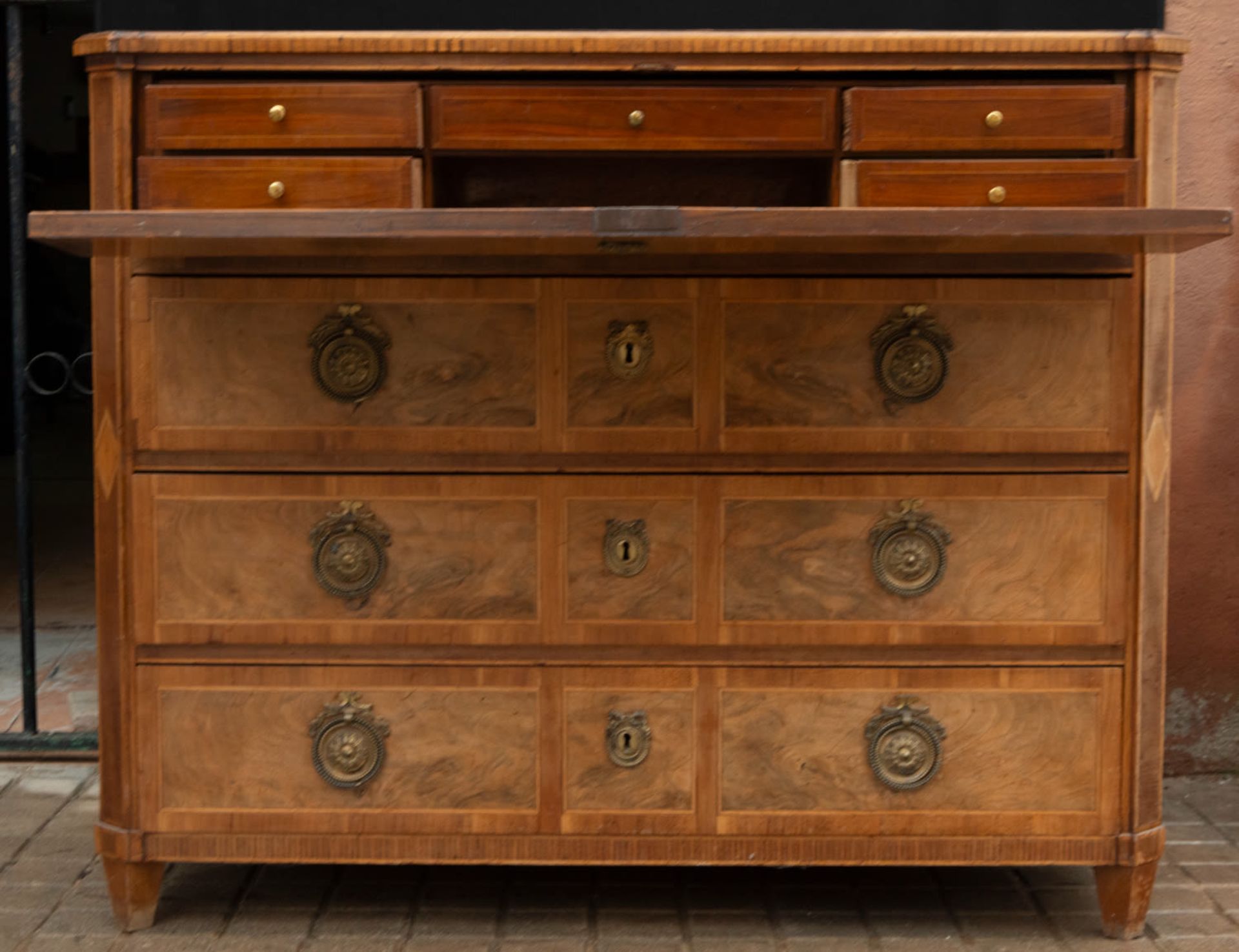 Charles IV style chest of drawers, 18th century - Bild 2 aus 4