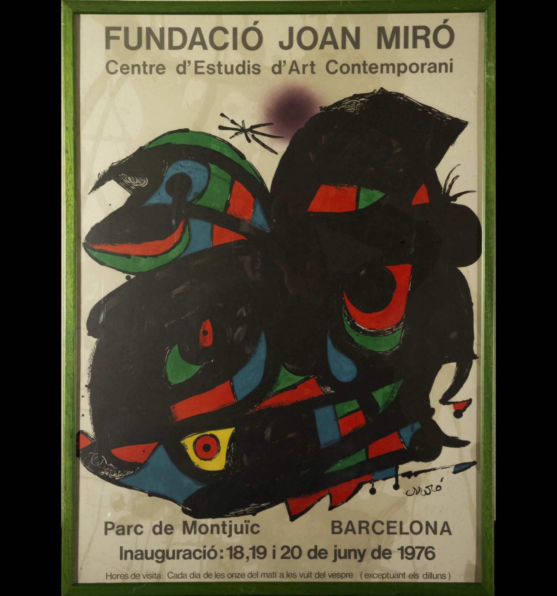 Poster, Joan Miró (Barcelona, ​​1893-Palma de Mallorca, 1983), 20th century