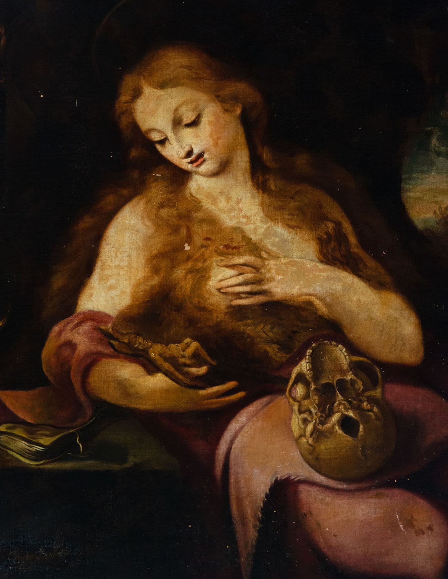 Magdalena Penitente, 18th century Cordovan school, circle of Juan Antonio Frías Escalante - Bild 2 aus 5