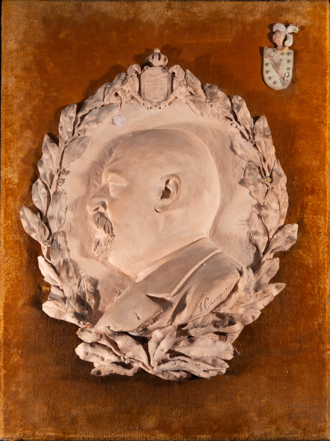 Josep Campeny i Santamaria (Igualada, 1858 - Barcelona, ​​1922) Pair of busts of Catalan bourgeois n - Image 5 of 8