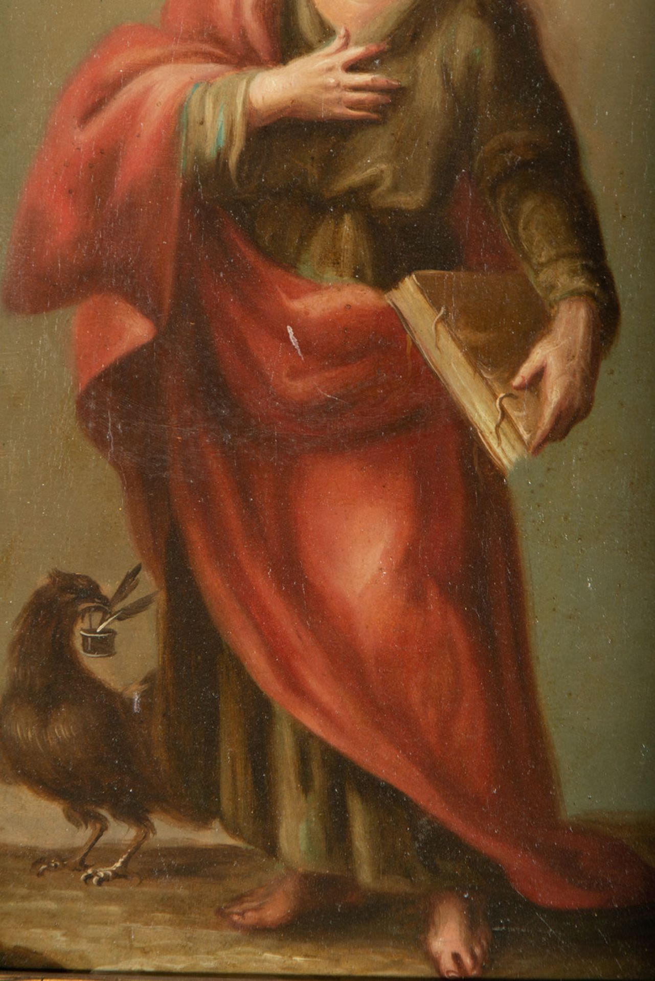 Saint John the Evangelist, 18th century Italian school - Bild 3 aus 5