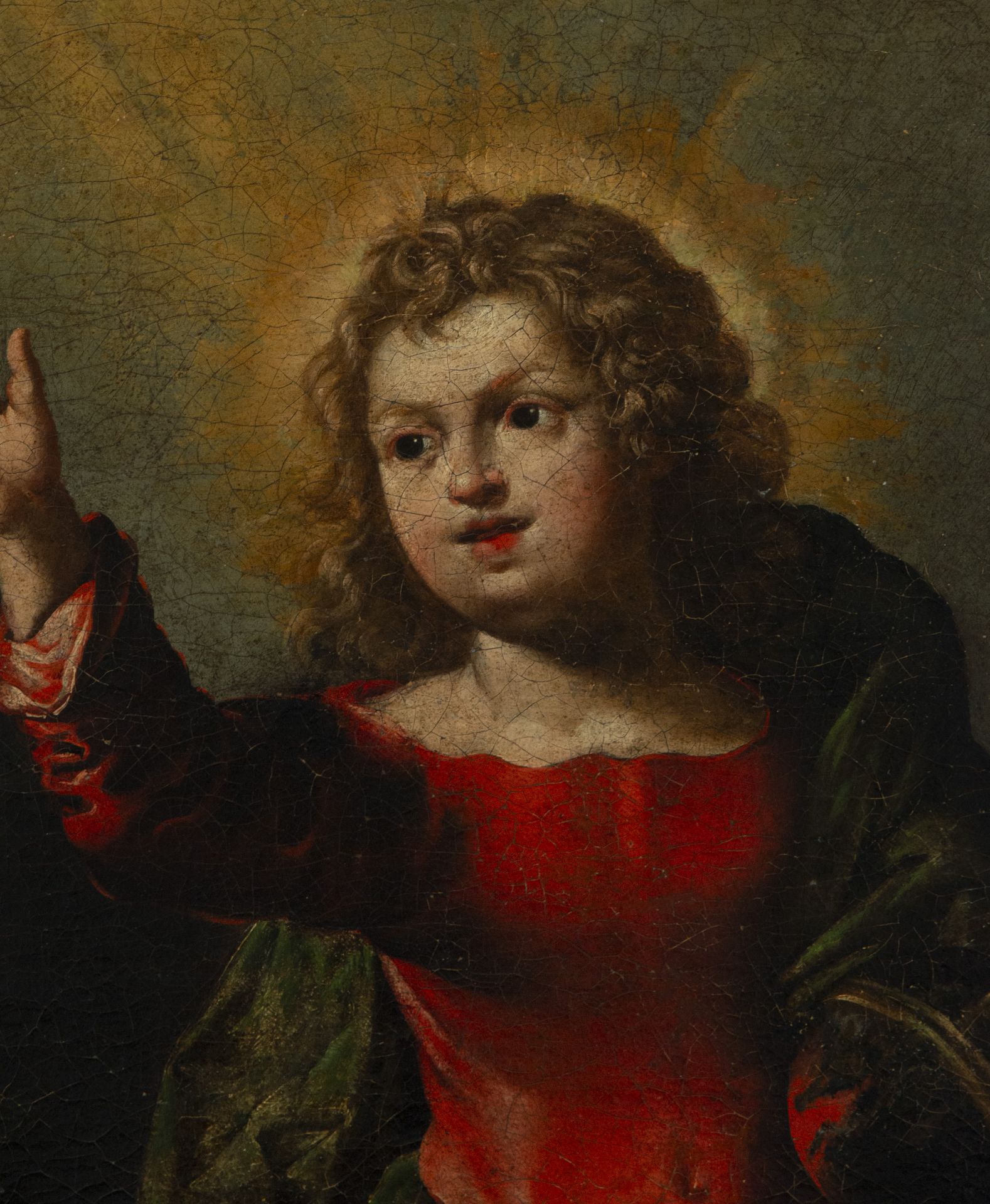 Child Jesus of the Passion, Flemish school of the circle of Justus Sustermans (Antwerp, September 28 - Bild 5 aus 11