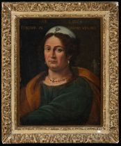 Sibyl decorative portrait , Northern Italy, Bolognese school of the late 16th century - early 17th c