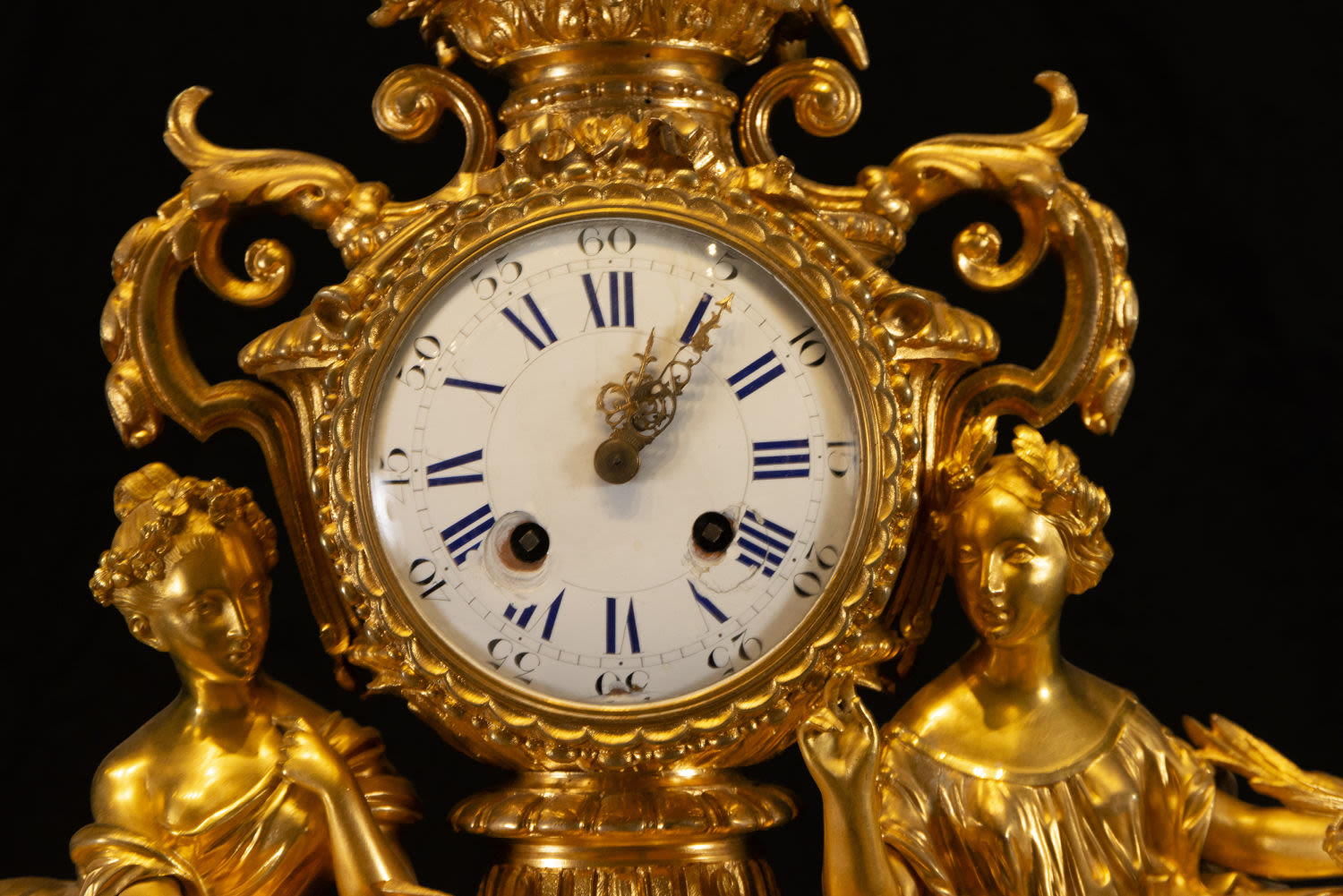 Important Napoleon III Grand Garrison clock in mercury-gilded bronze, France, 19th century - Image 8 of 14