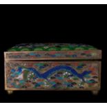 Chinese Cloisonne box from the 19th century