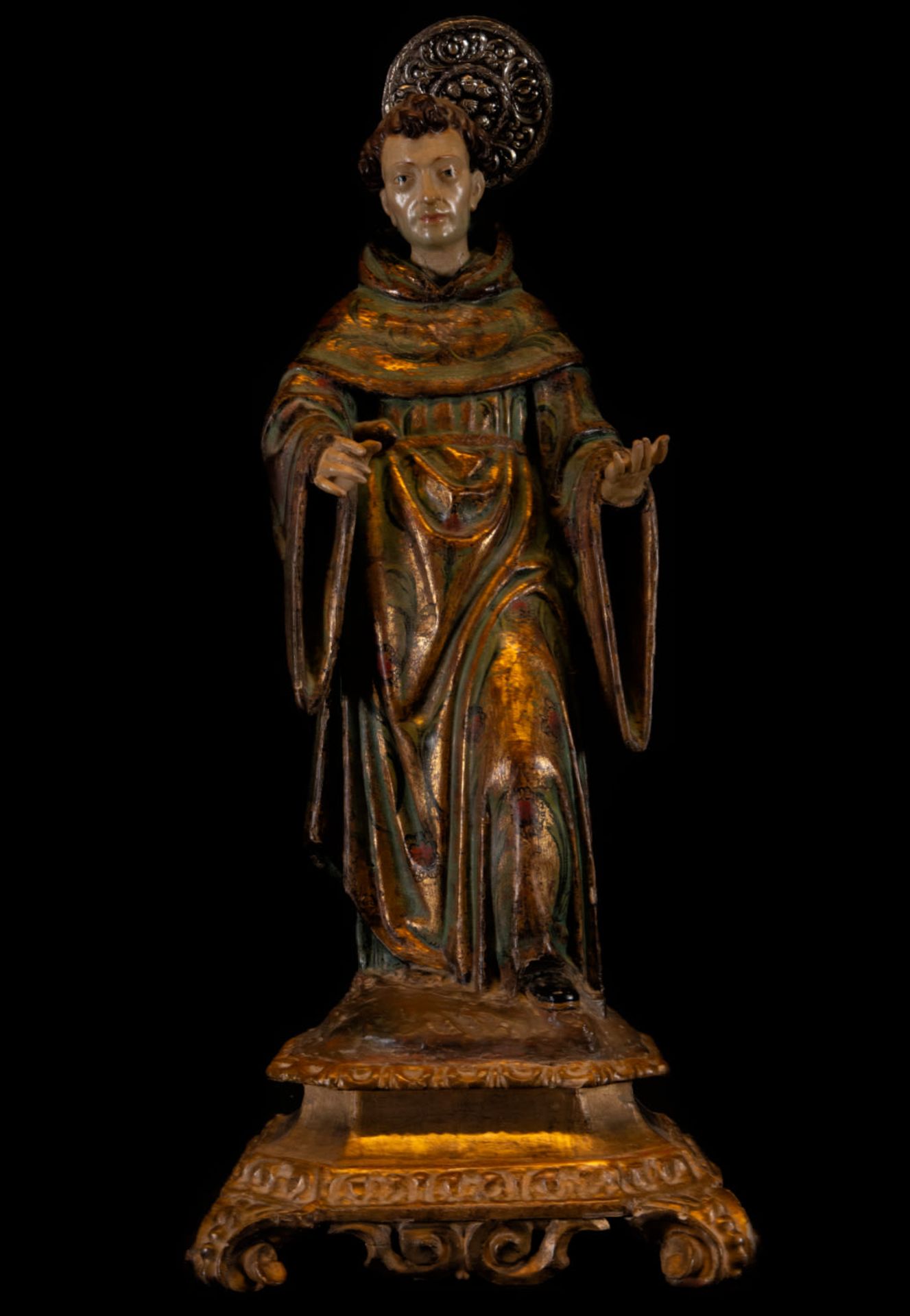 Sculpture of Saint Anthony of Padua, Castilian school, 17th century