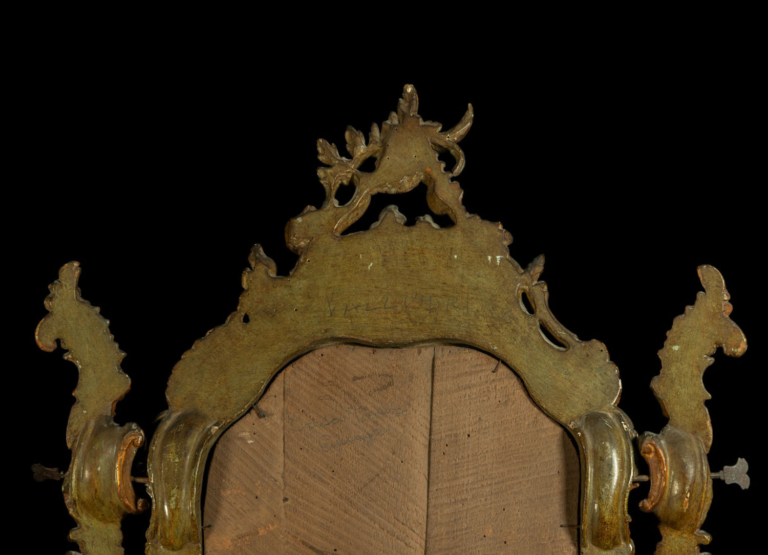 Rare and Exquisite Mexican Colonial Dressing Table Mirror Furniture for Noble Lady, New Spain of the - Image 7 of 18