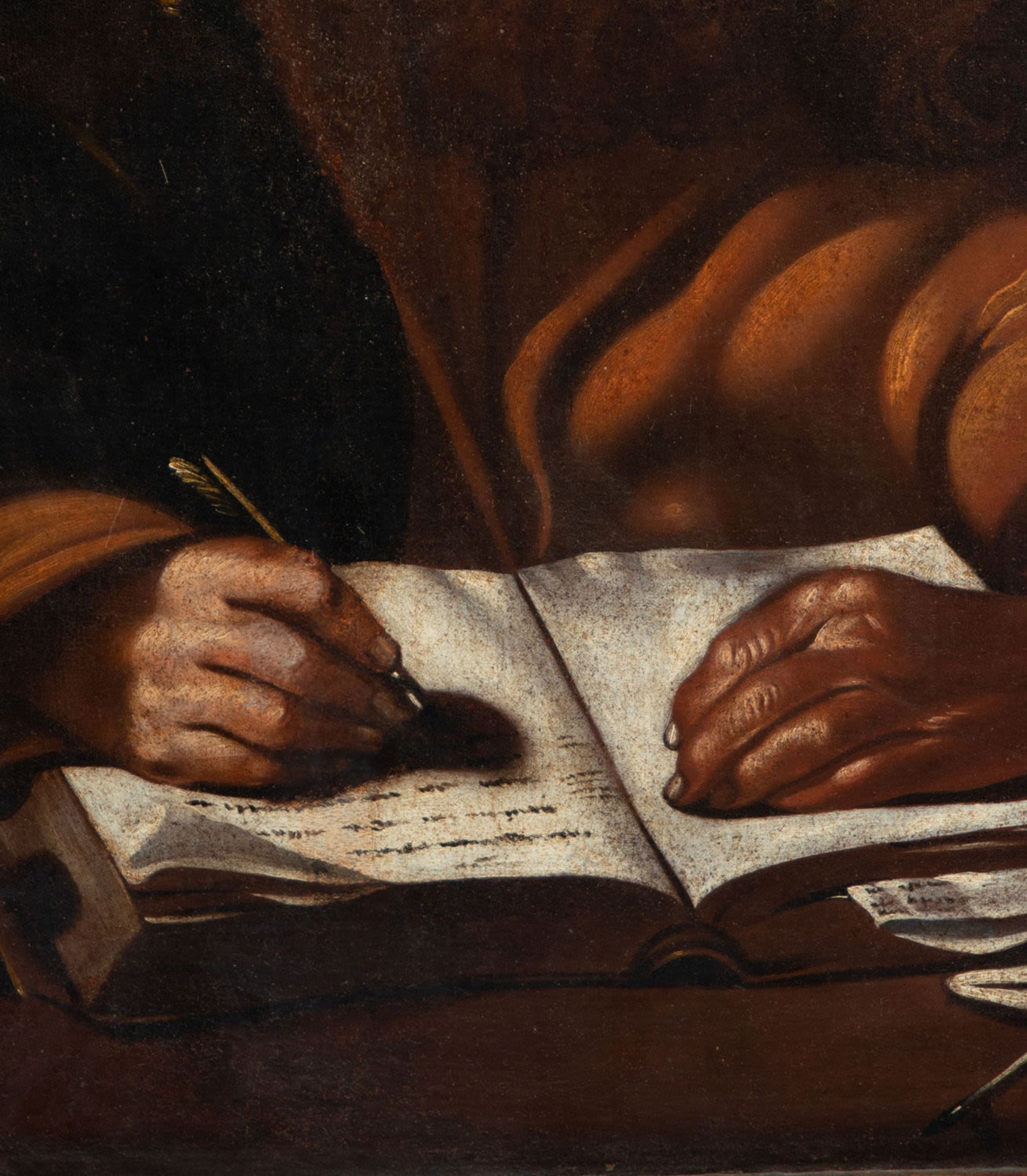 Very important series of the 4 apostles, in the manner of Miquel March (València, 1633-1670), Valenc - Image 18 of 21