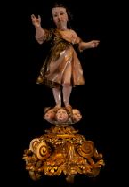 Enfant Jesus in Glory - Attributed to Luisa Roldán (Sevilla, 1652 - Madrid, 10 de enero de 1706)
