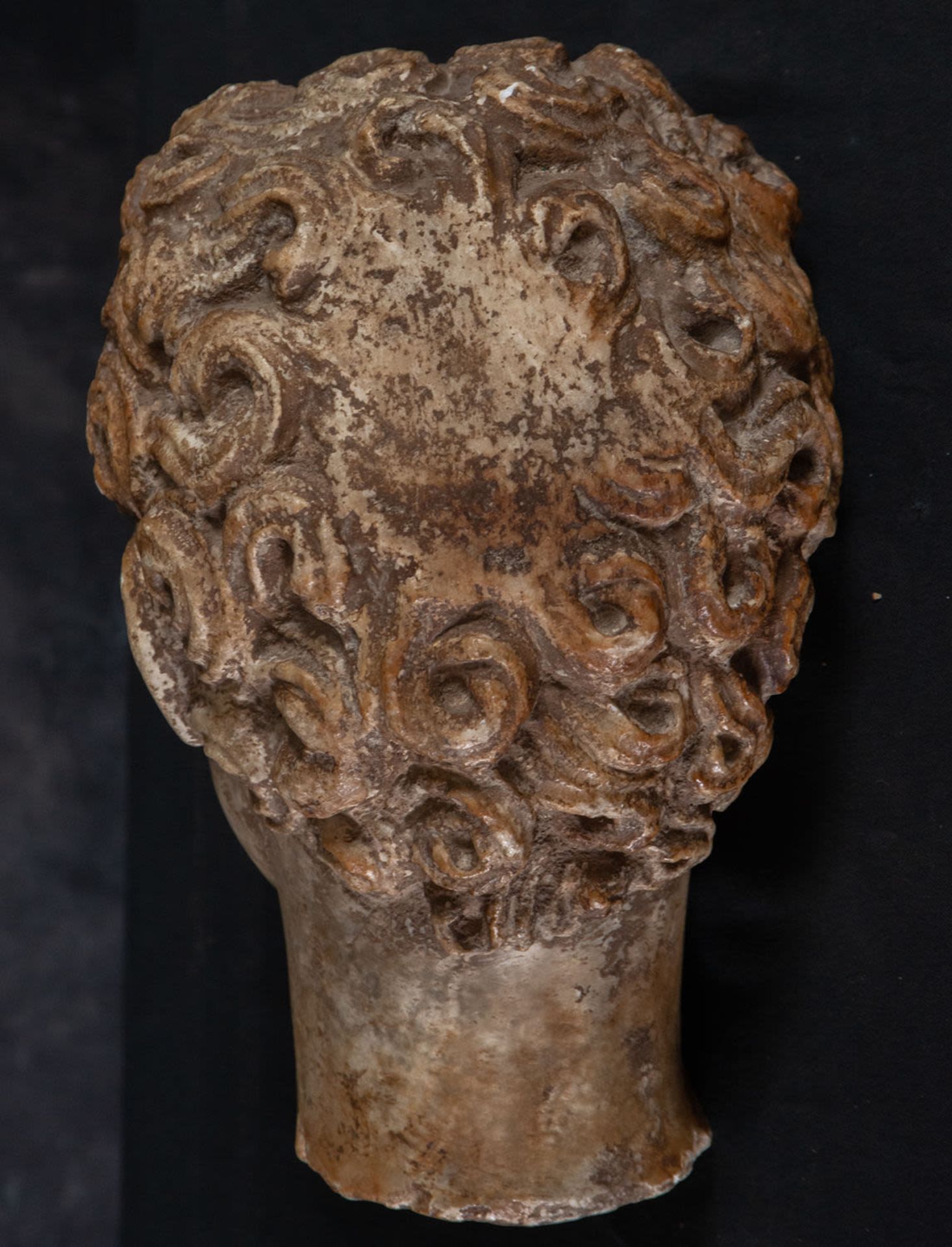 Head of Patrick in marble, 16th century Italian school - Bild 3 aus 3