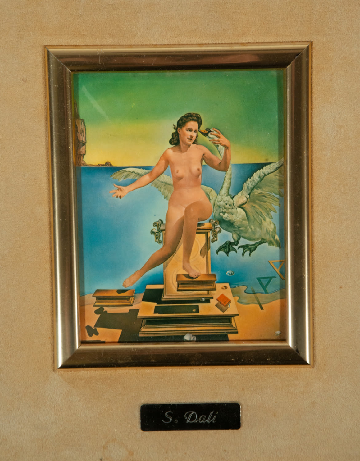 Enamel, Gala Dalí, 20th century - Image 3 of 6