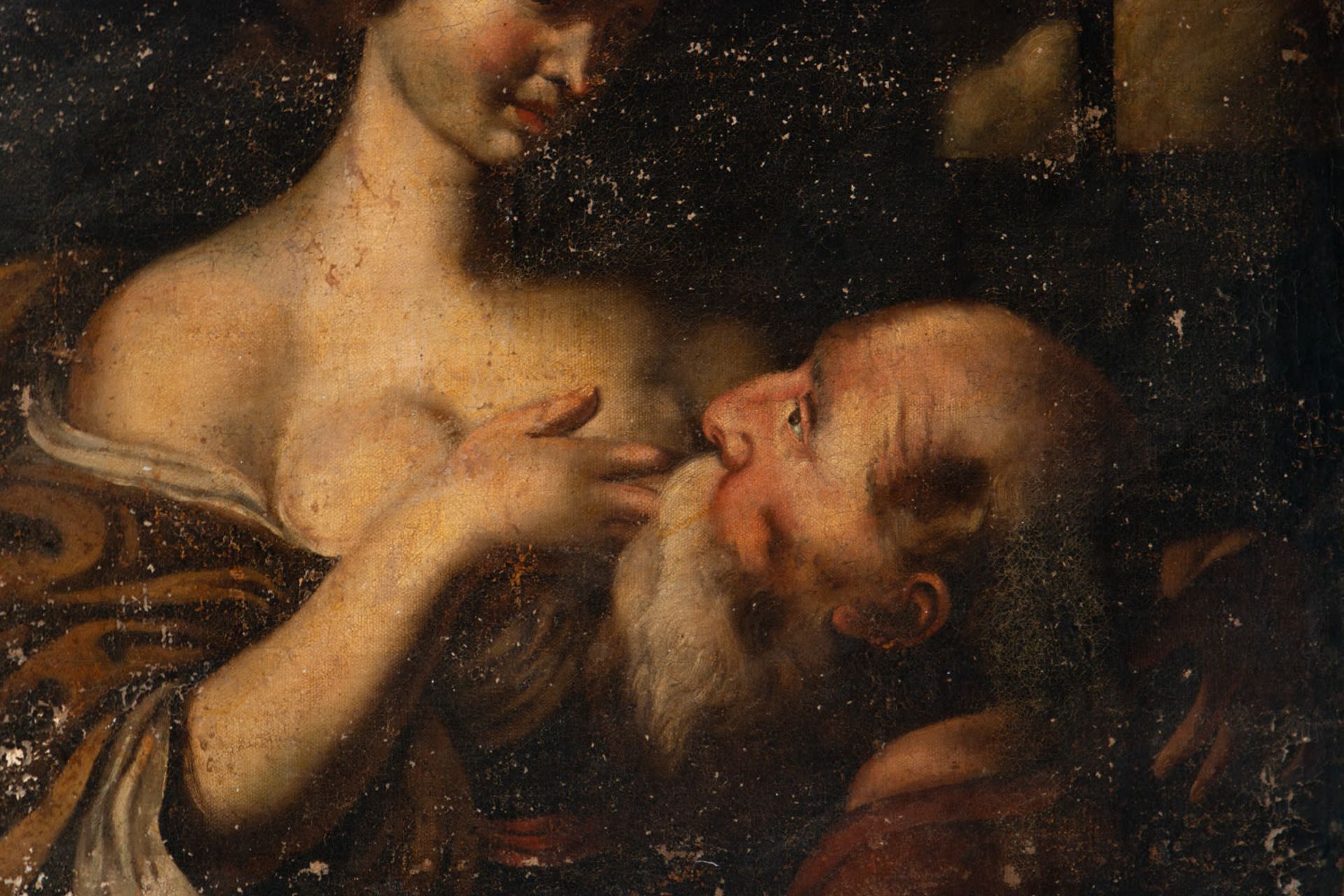 Roman Charity, Bolognese school of the 17th century - Image 3 of 4