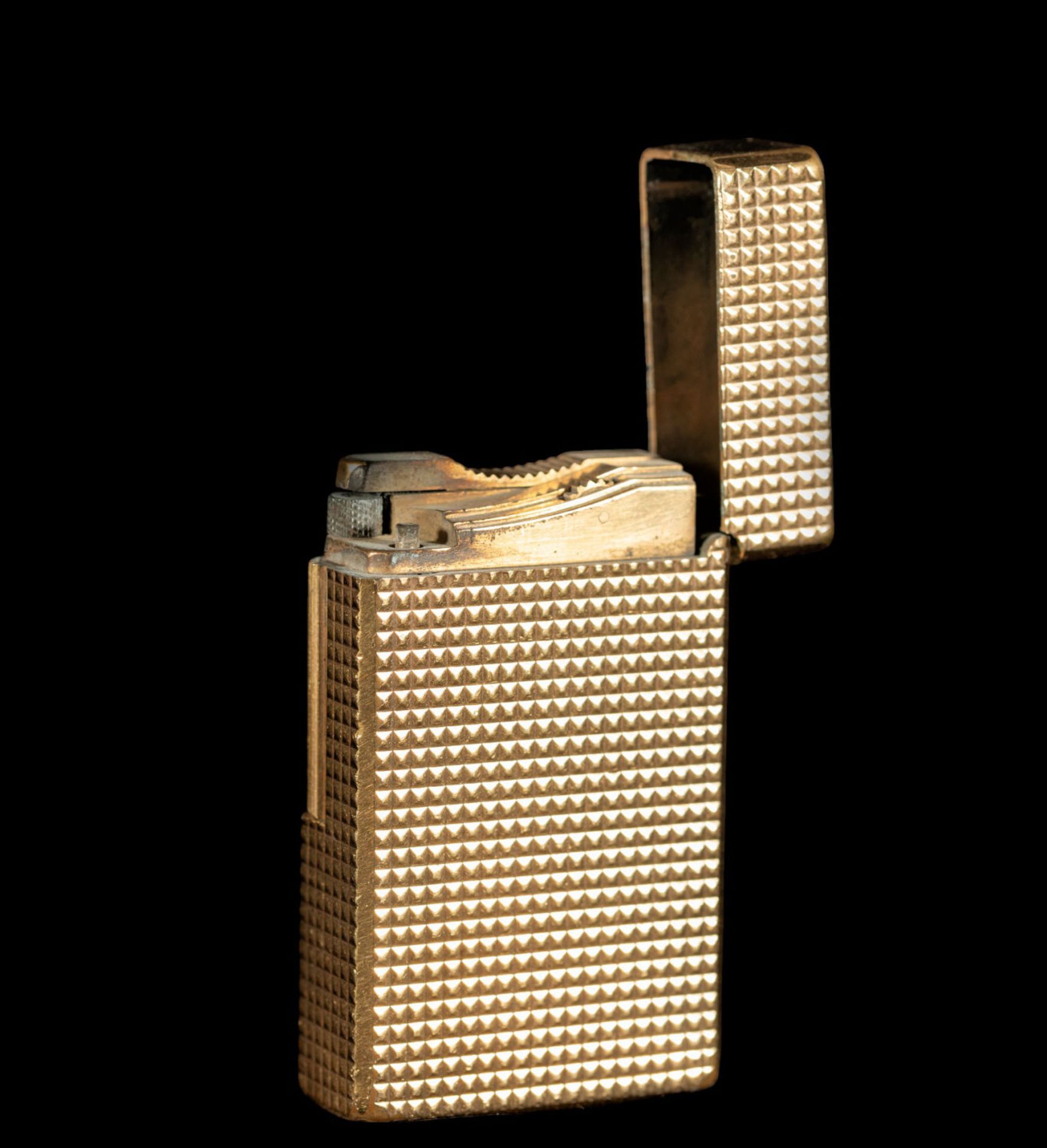 Dupont lighter in 20 micron gold plating, 1980s - Image 5 of 6