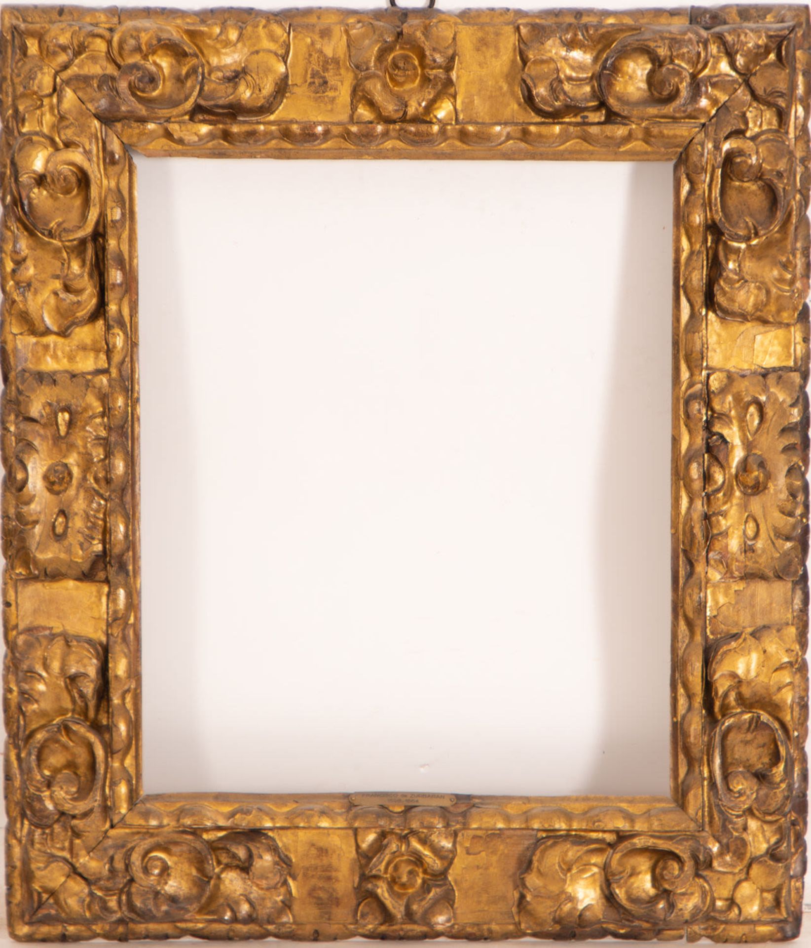 Important Spanish Baroque Golden Frame, 17th century