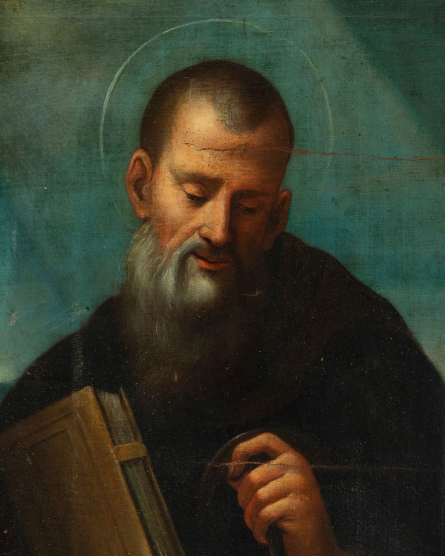 Saint James the Apostle, Italian school, 17th century - Image 2 of 4