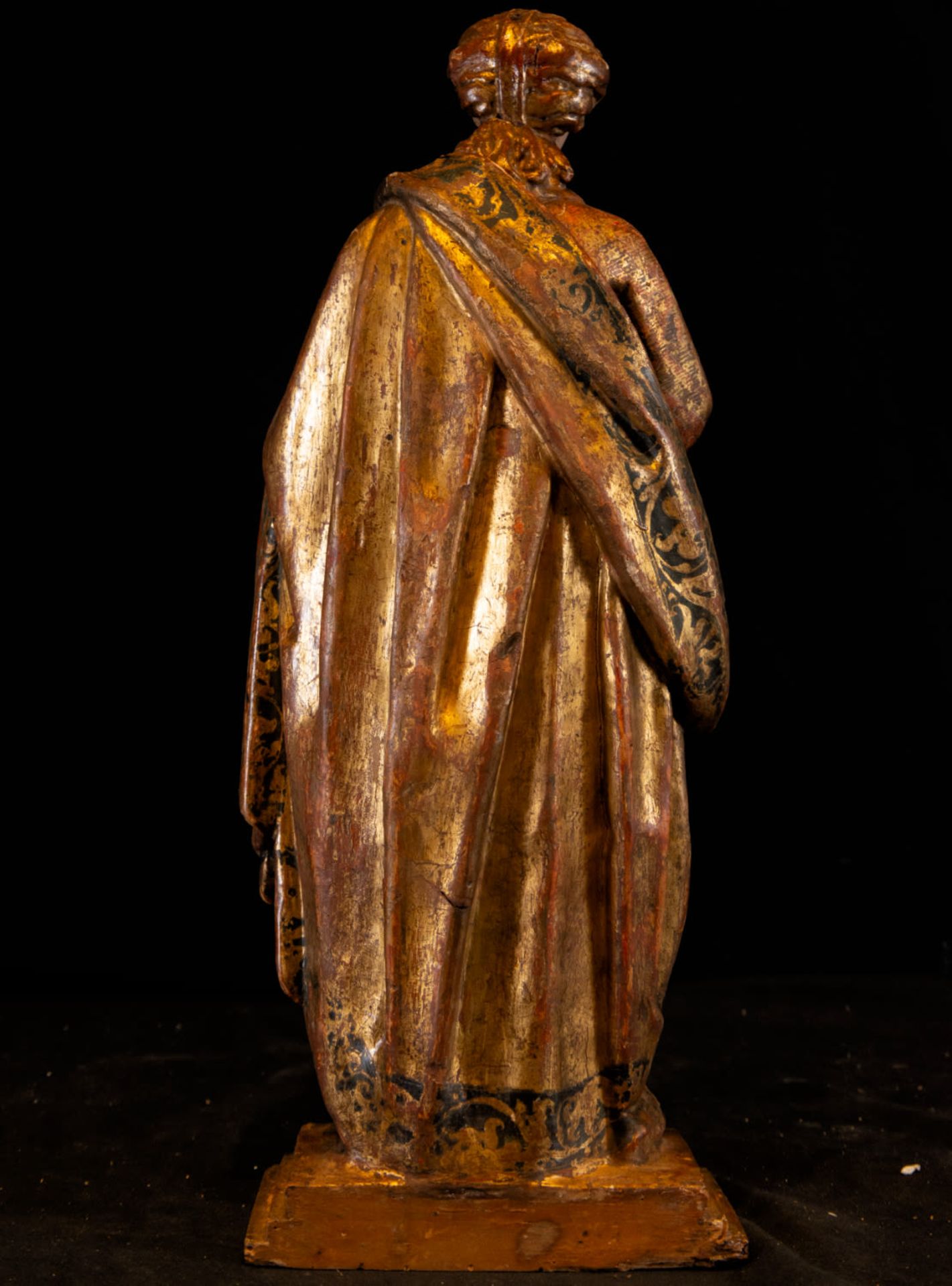 Spectacular sculpture in tabletop carving Virgin and Child Italian Romanist or Brabant, Renaissance  - Image 5 of 5