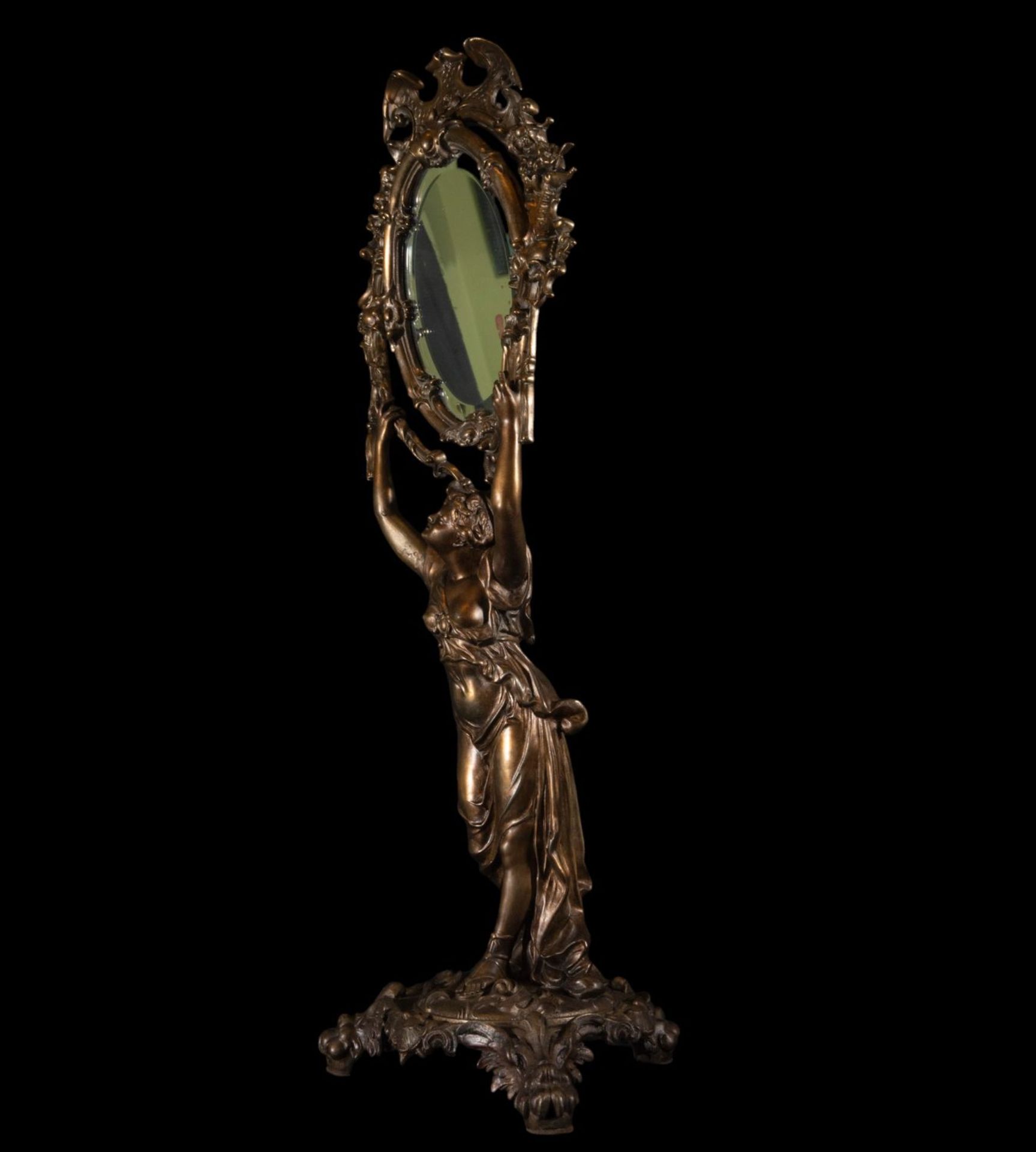 North American Beaux Arts Style Mirror, 19th Century - Bild 7 aus 12