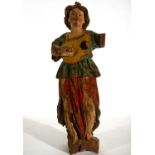 Angel Musician, 18th century Mexican school