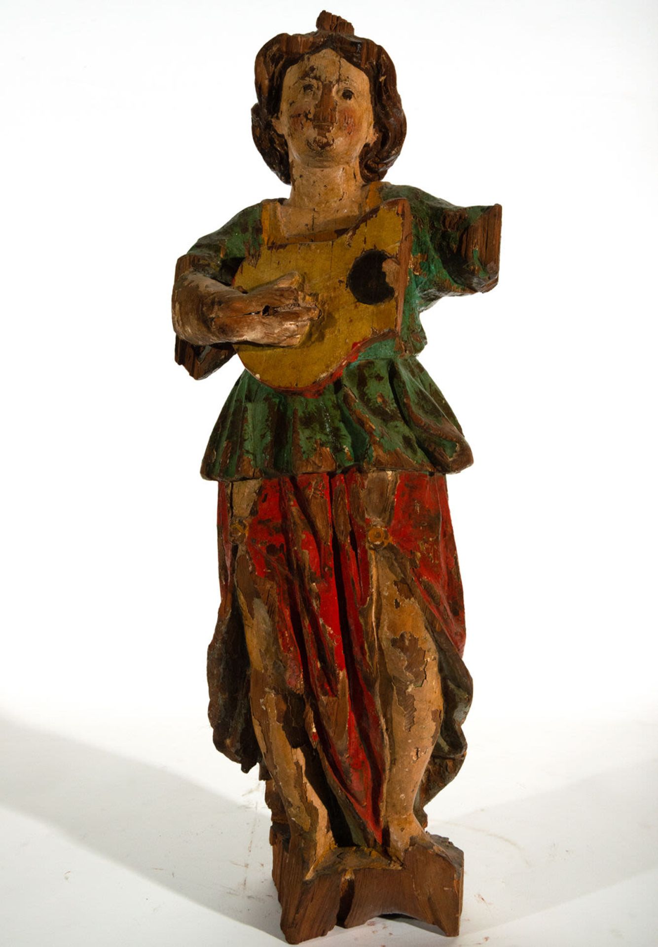 Angel Musician, 18th century Mexican school