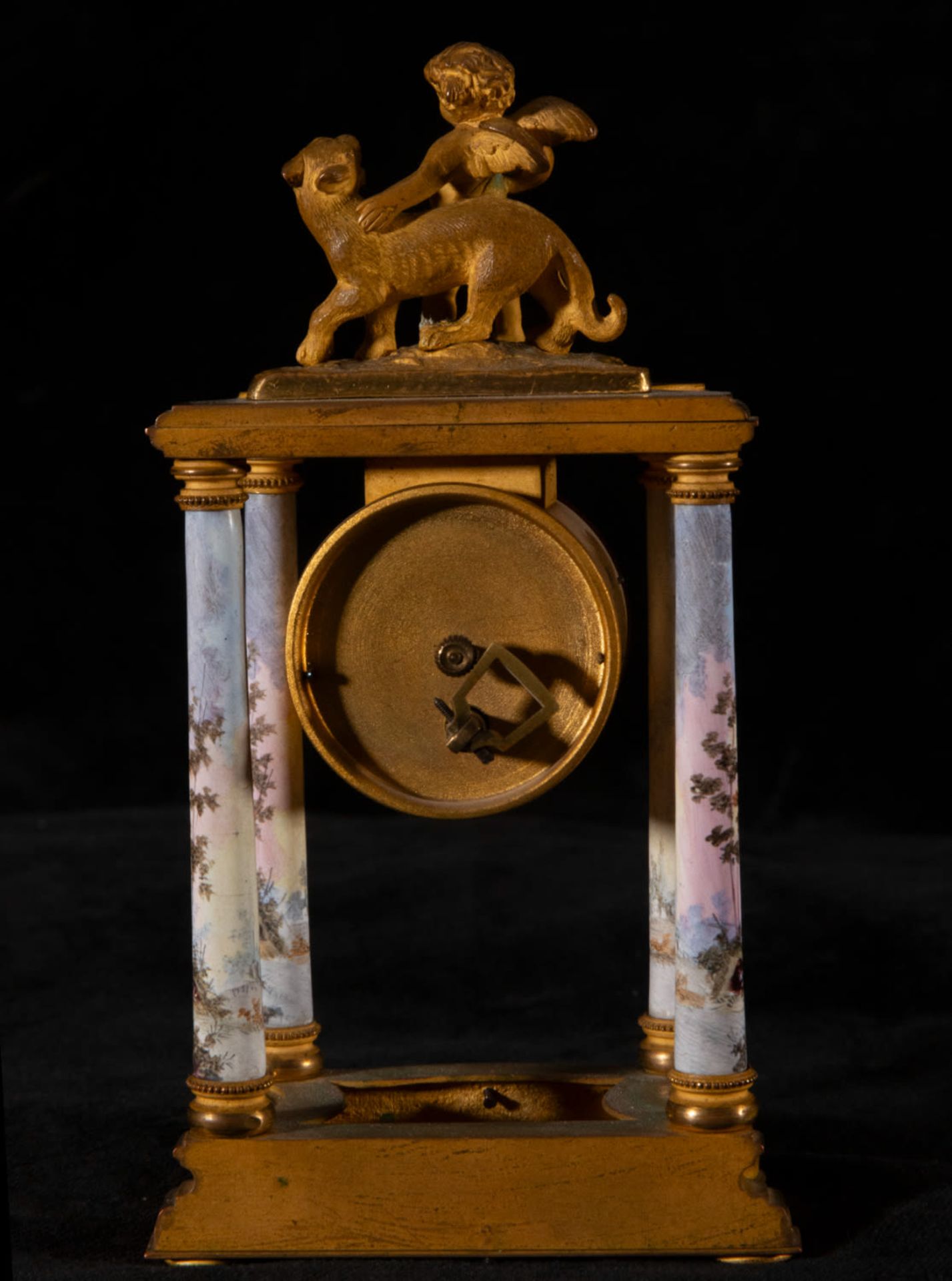 Austrian Portico Clock, 19th Century - Image 4 of 4