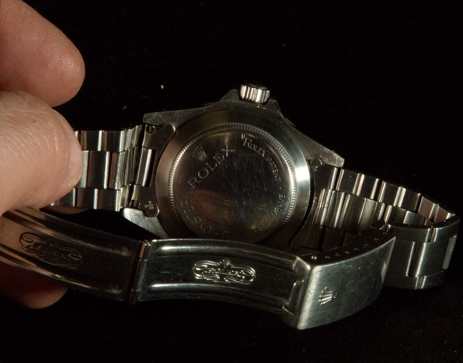 Rare Collector's Vintage Rolex "Double Red" Sea Dweller model 1665 in steel, 1970s - Image 10 of 10