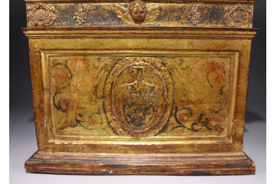 Rare Italian Medical Chest of the Renaissance, Milan or Vizcaya, made by the house of Medinaceli, he - Image 3 of 20