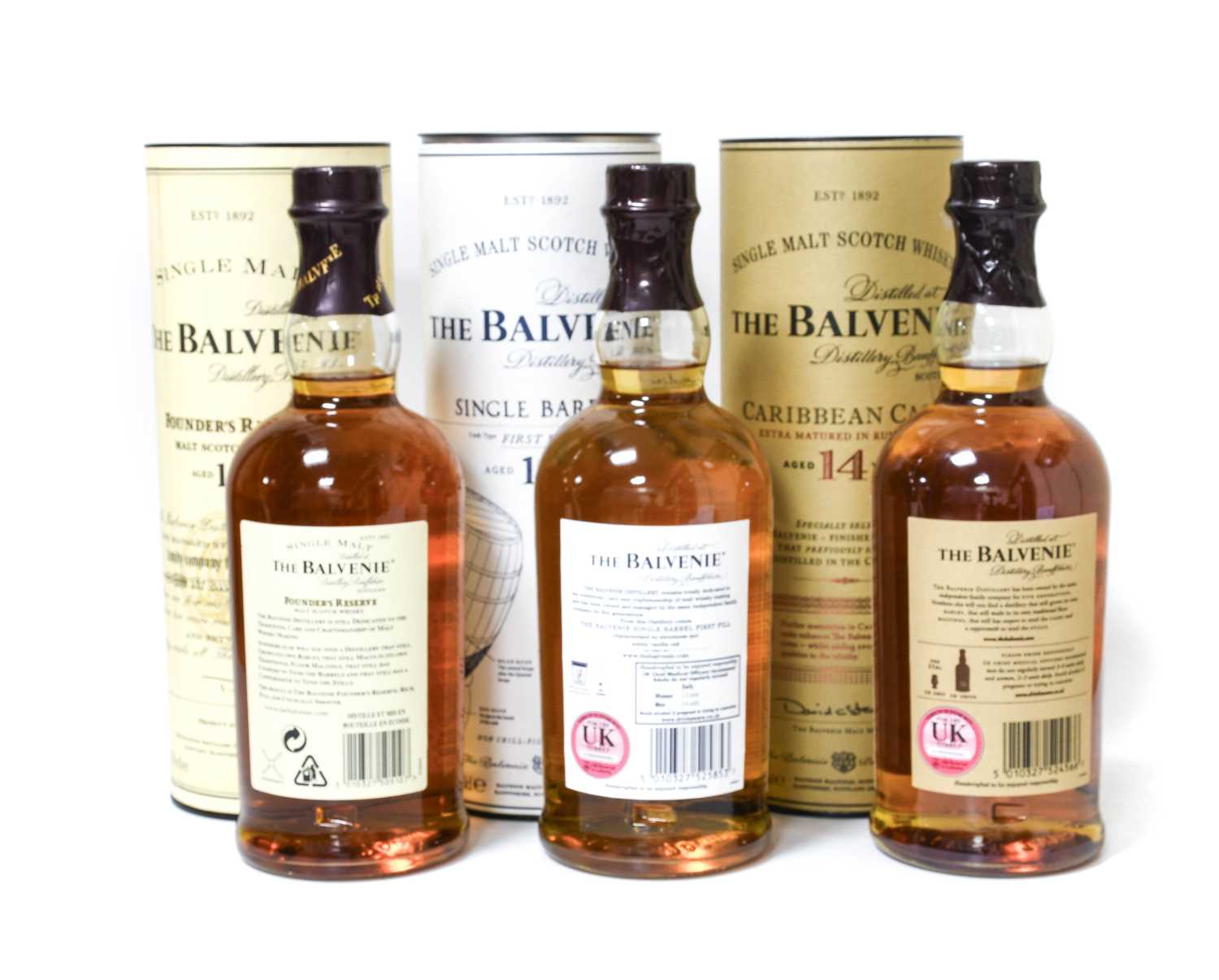 Balvenie 10 Year Old Founder's Reserve Single Malt Scotch Whisky, 40% vol 70cl, in original - Image 2 of 2