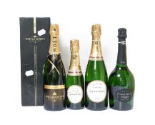 Moët & Chandon 2000 Vintage Champagne (one bottle), Laurent-Perrier NV Champagne (one bottle and one