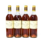 Château d'Yquem, Lur-Saluces 1965 (four bottles)