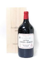 Château Lynch-Bages Grand Cru Classé 2000, Pauillac, hand signed by Jean-Charles Cazes (one 3