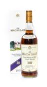 The Macallan 18 Years Old Single Highland Malt Scotch Whisky, distilled 1967, bottled 1986, 43%