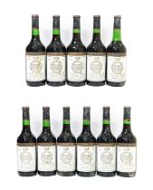 Château Gruard Larose 1973 Saint-Julien (eleven bottles)