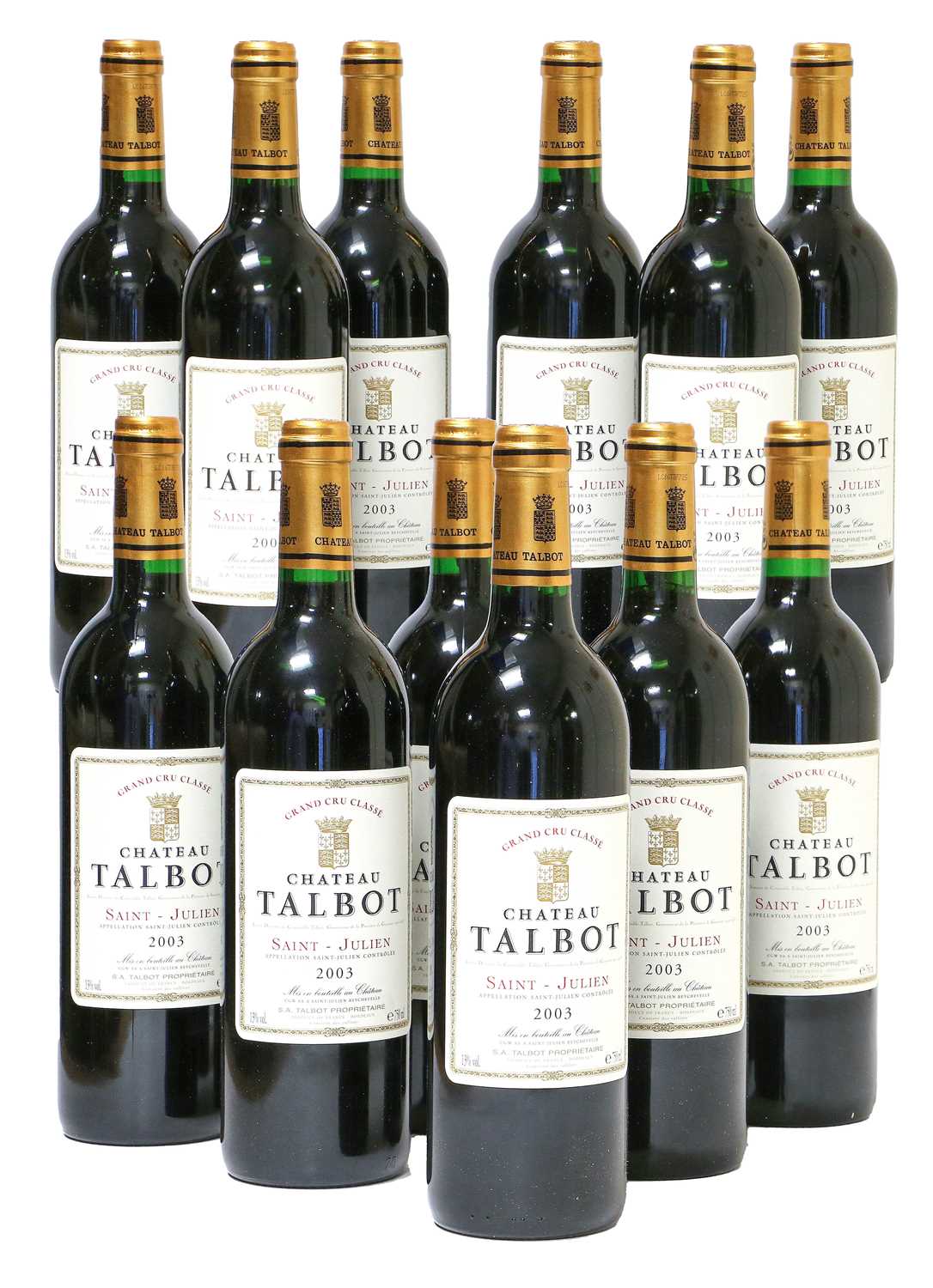 Château Talbot 2003, Saint-Julien (twelve bottles) - Image 5 of 10