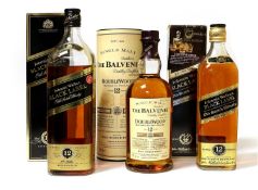 Balvenie 12 Year Double Wood Single Malt Scotch Whisky, 40% vol, 70cl (one bottle), Johnnie Walker