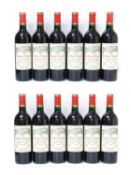 Château Calon-Sègur Grand Cru Classe 2000, Saint-Estèphe (twelve bottles)