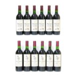 Château Martignan 2000 Médoc (six bottles), Seigneurs D'Albret 2004 Haut-Medoc (six bottles) (12)