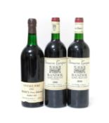 Domaine Tempier 2006 Bandol (two bottles), Berry's Own Selection 1966 Vintage Port, bottled 1968 (