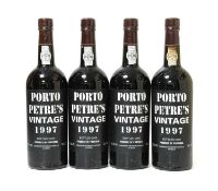 Petre's 1997 Vintage Port, bottled 2000 (four bottles)