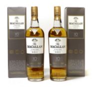 Macallan "Fine Oak" 10 Year Old Highland Single Malt Scotch Whisky, 40% vol 700ml, in original